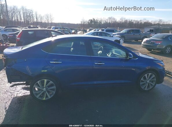 3KPC34A6XME145123 2021 HYUNDAI ACCENT Синий Панорамный вид салона 360°