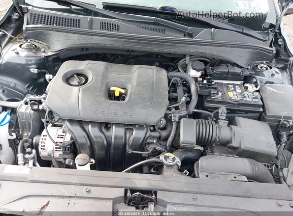 3KPF24AD2NE465889 2022 KIA FORTE Серый Вид сзади