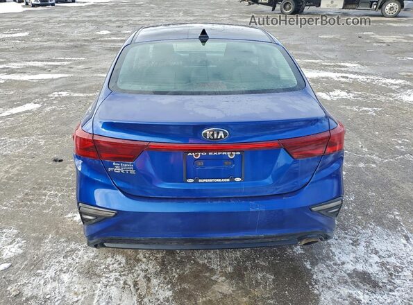 3KPF24AD4LE179636 2020 KIA FORTE Синий Вид сзади