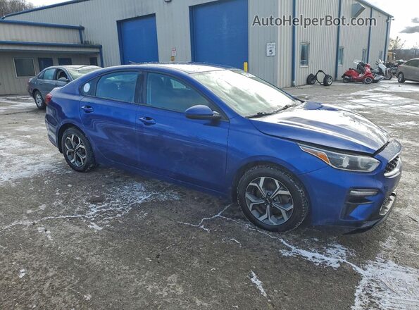 3KPF24AD4LE179636 2020 KIA FORTE Синий Передняя правая четверть
