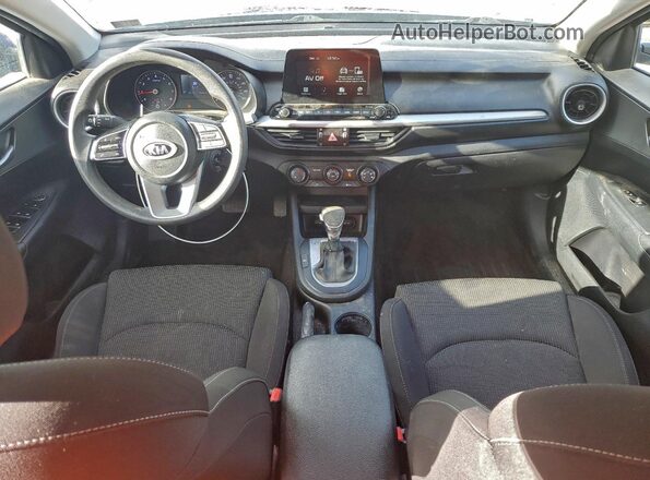 3KPF24AD4LE179636 2020 KIA FORTE Синий Вид панели приборов