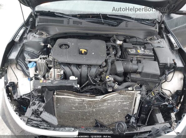3KPF24AD6NE495204 2022 KIA FORTE Серый Вид сзади