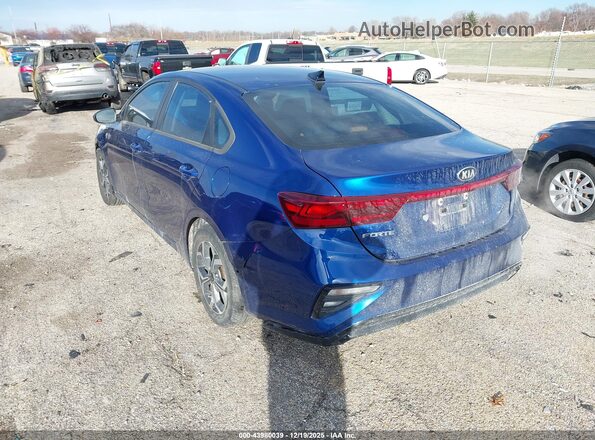 3KPF24AD7LE189934 2020 KIA FORTE Синий Задняя левая четверть