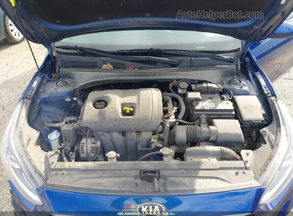 3KPF24AD7LE189934 2020 KIA FORTE Синий Вид сзади