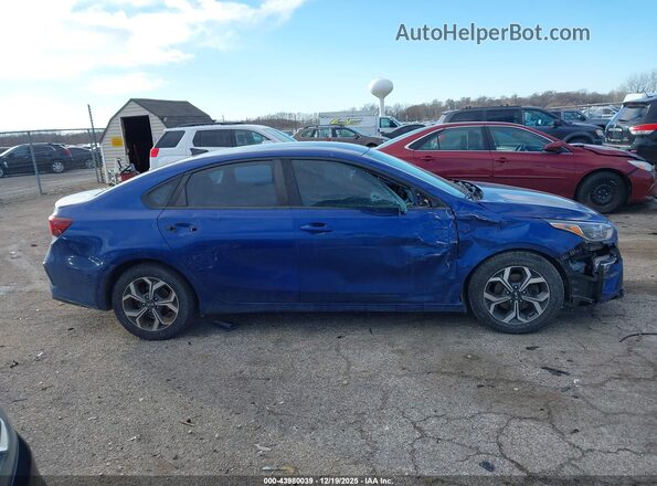 3KPF24AD7LE189934 2020 KIA FORTE Синий Вид задней части салона