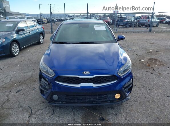 3KPF24AD7LE189934 2020 KIA FORTE Синий Вид щитка приборов