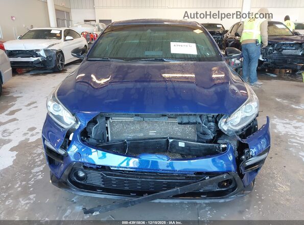 3KPF34AD2LE259269 2020 KIA FORTE Синий Вид щитка приборов