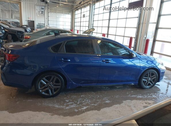 3KPF34AD2LE259269 2020 KIA FORTE Синий Вид задней части салона