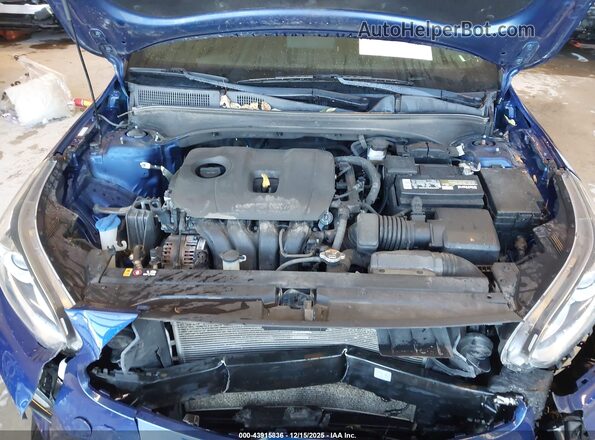 3KPF34AD2LE259269 2020 KIA FORTE Синий Вид сзади
