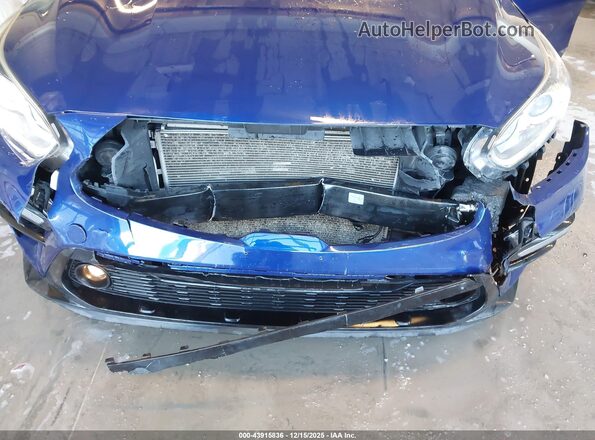 3KPF34AD2LE259269 2020 KIA FORTE Синий Вид спереди