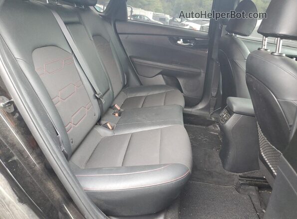 3KPF44ACXLE232292 2020 KIA FORTE Черный Вид задних сидений