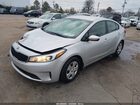 2017 Kia Forte Lx Серебряный vin: 3KPFL4A72HE045321
