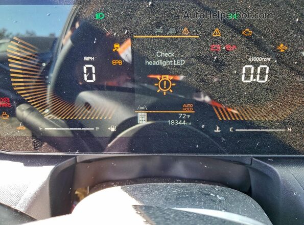 3KPFT4DEXSE052616 2025 KIA K4 Black Vista del cuadro de instrumentos