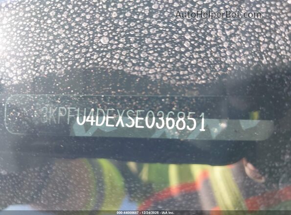 3KPFU4DEXSE036851 2025 KIA K4 Black Widok komory silnika
