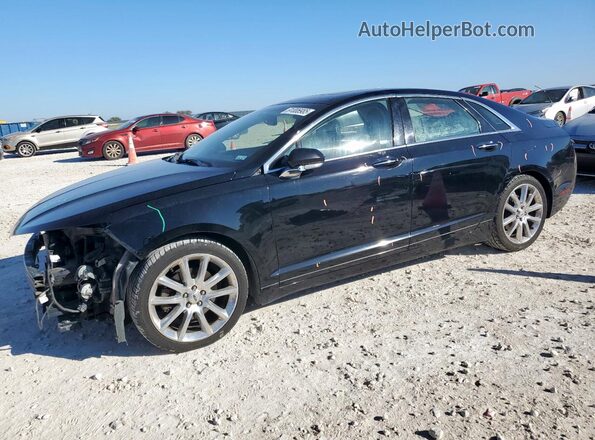 3LN6L2G94GR625847 2016 LINCOLN MKZ Черный Передняя левая четверть