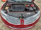 2016 Lincoln Mkz Красный vin: 3LN6L2G9XGR605067