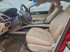 2016 Lincoln Mkz Красный vin: 3LN6L2G9XGR605067