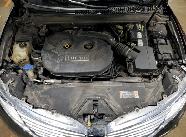 3LN6L2J94GR622374 2016 LINCOLN MKZ Черный Вид задней части салона