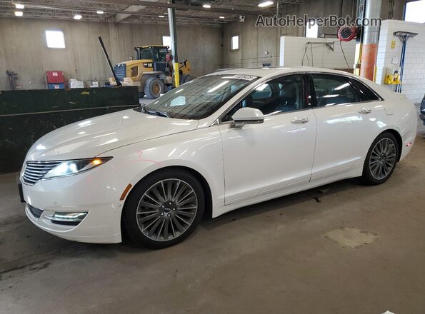 3LN6L2JK8GR604172 2016 LINCOLN MKZ Белый Передняя левая четверть