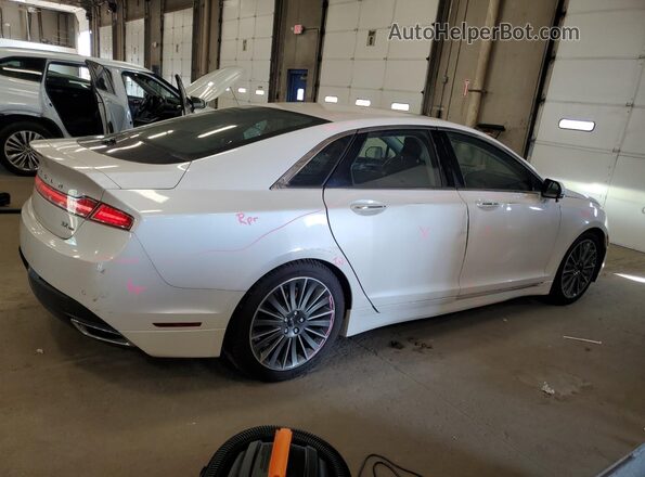 3LN6L2JK8GR604172 2016 LINCOLN MKZ Белый Задняя правая четверть