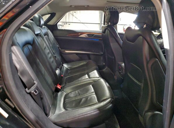 3LN6L2JKXGR633852 2016 LINCOLN MKZ Черный Вид задних сидений