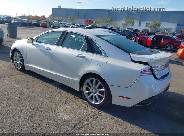 3LN6L2LU0GR626908 2016 LINCOLN MKZ HYBRID Белый Задняя левая четверть