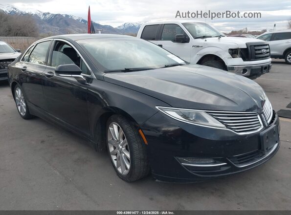 3LN6L2LU1GR633334 2016 LINCOLN MKZ HYBRID Black Przód prawy