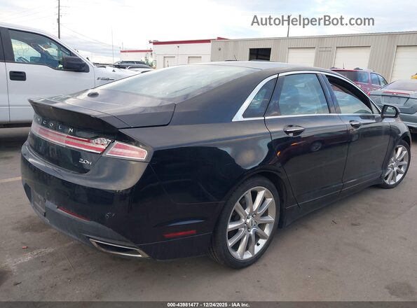 3LN6L2LU1GR633334 2016 LINCOLN MKZ HYBRID Black Tył prawy
