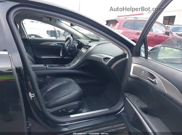 3LN6L2LU1GR633334 2016 LINCOLN MKZ HYBRID Black Widok wnętrza z przodu