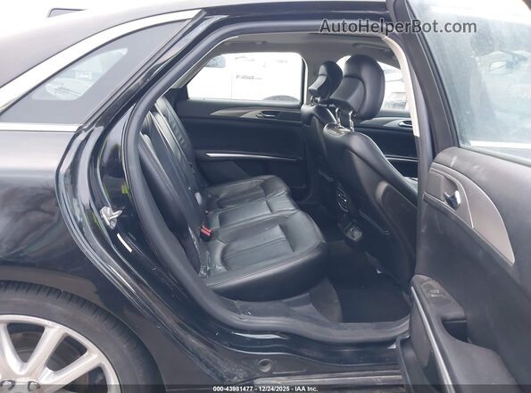 3LN6L2LU1GR633334 2016 LINCOLN MKZ HYBRID Black Widok naklejki z numerem VIN