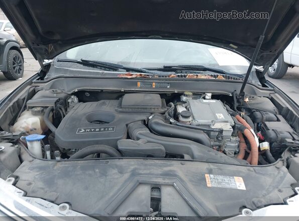 3LN6L2LU1GR633334 2016 LINCOLN MKZ HYBRID Black Widok z tyłu