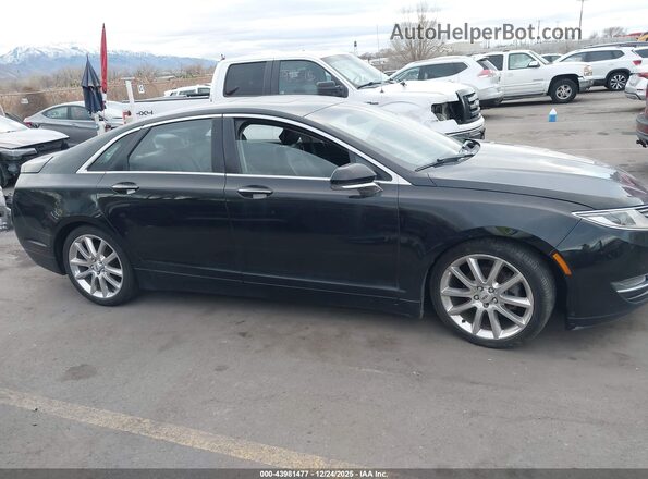 3LN6L2LU1GR633334 2016 LINCOLN MKZ HYBRID Black Widok wnętrza z tyłu