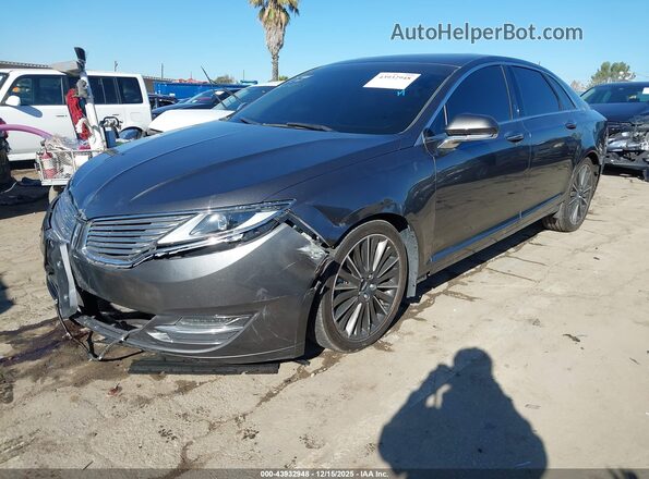 3LN6L2LU2GR622665 2016 LINCOLN MKZ HYBRID Gray Przód lewy