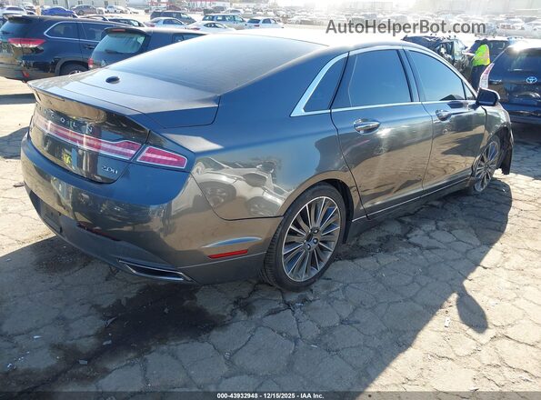 3LN6L2LU2GR622665 2016 LINCOLN MKZ HYBRID Gray Tył prawy