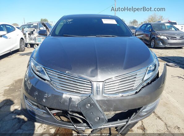 3LN6L2LU2GR622665 2016 LINCOLN MKZ HYBRID Gray Widok zestawu wskaźników