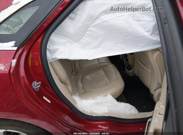 3LN6L2LU3GR615613 2016 LINCOLN MKZ HYBRID Красный Вид наклейки с VIN-кодом