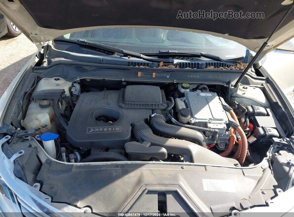 3LN6L2LU3GR623176 2016 LINCOLN MKZ HYBRID Beige Widok z tyłu