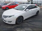 2016 Lincoln Mkz Hybrid   White vin: 3LN6L2LU5GR626077