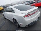 2016 Lincoln Mkz Hybrid   White vin: 3LN6L2LU5GR626077