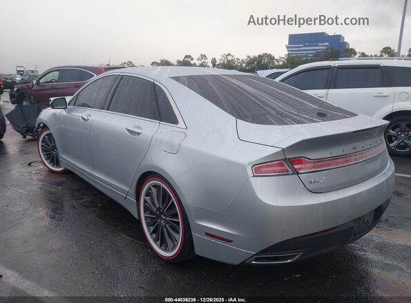 3LN6L2LU8GR611217 2016 LINCOLN MKZ HYBRID Серебряный Панорамный вид салона 360°