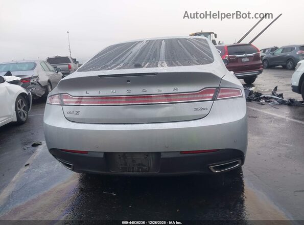 3LN6L2LU8GR611217 2016 LINCOLN MKZ HYBRID Серебряный 