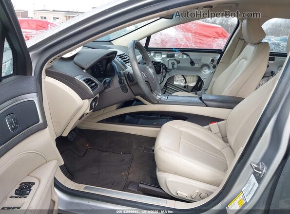3LN6L5B93LR601719 2020 LINCOLN MKZ Silver Widok wnętrza z przodu