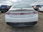 2018 Lincoln Mkz Select White vin: 3LN6L5D94JR604641