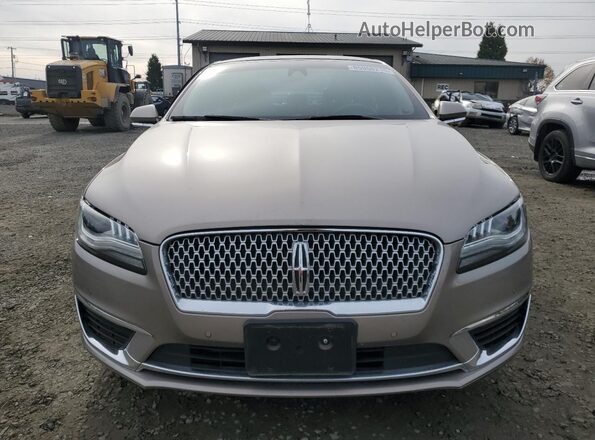 3LN6L5ECXJR604217 2018 LINCOLN MKZ Silver წინა ხედი