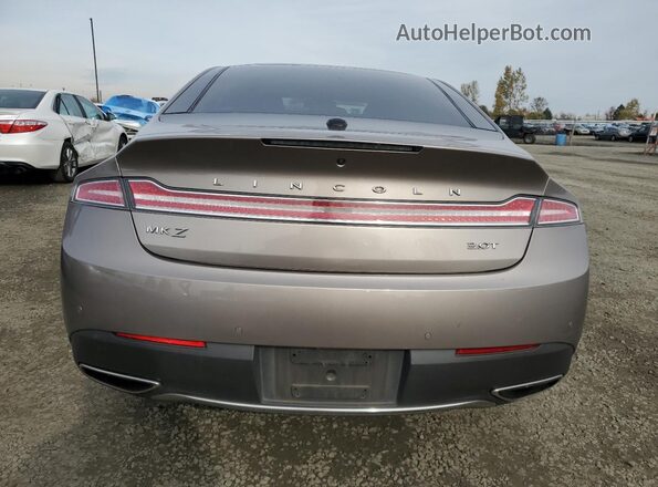 3LN6L5ECXJR604217 2018 LINCOLN MKZ Silver უკანა ხედი