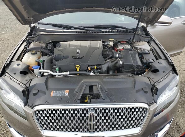 3LN6L5ECXJR604217 2018 LINCOLN MKZ Silver უკანა სალონის ხედი