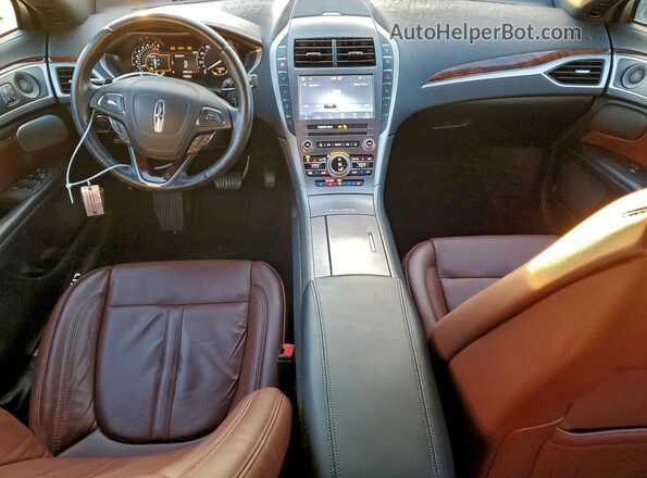 3LN6L5F90LR612722 2020 LINCOLN MKZ Серый Вид панели приборов