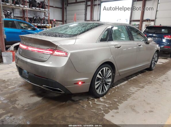 3LN6L5F9XJR609534 2018 LINCOLN MKZ Золотой Задняя правая четверть