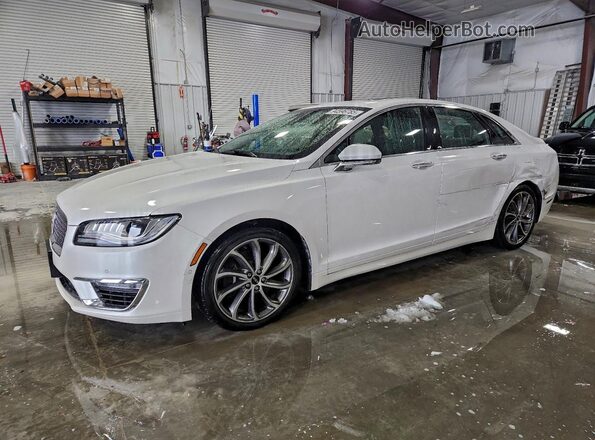 3LN6L5FC4JR620489 2018 LINCOLN MKZ White Front left
