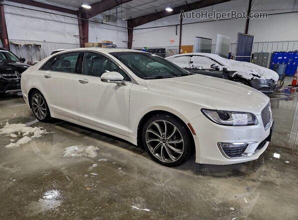 3LN6L5FC4JR620489 2018 LINCOLN MKZ White Front right